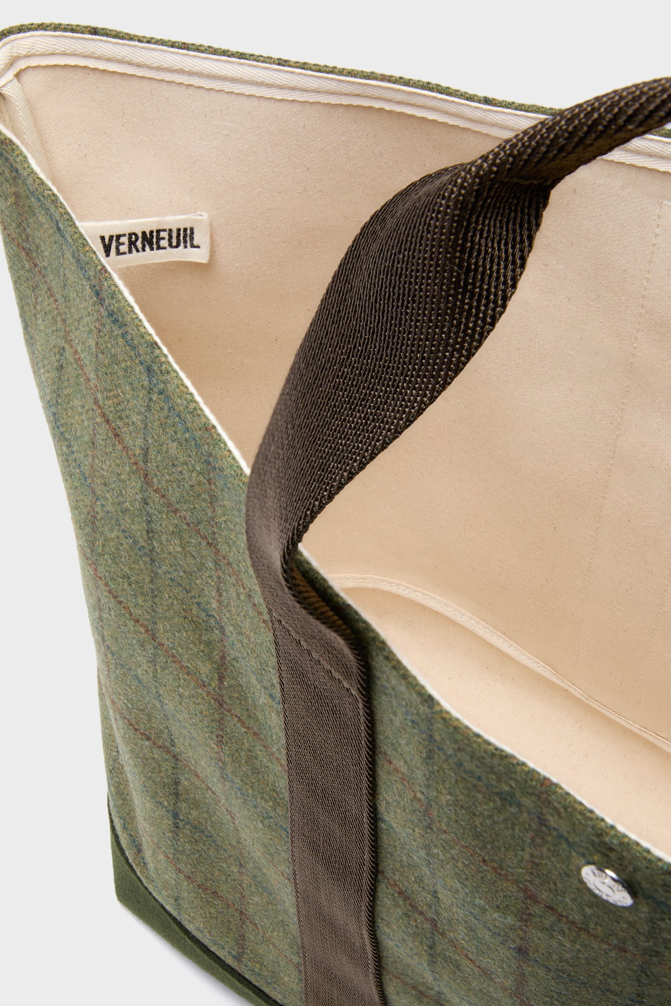 Hunting Tweed Bordeaux Tool XL Tote