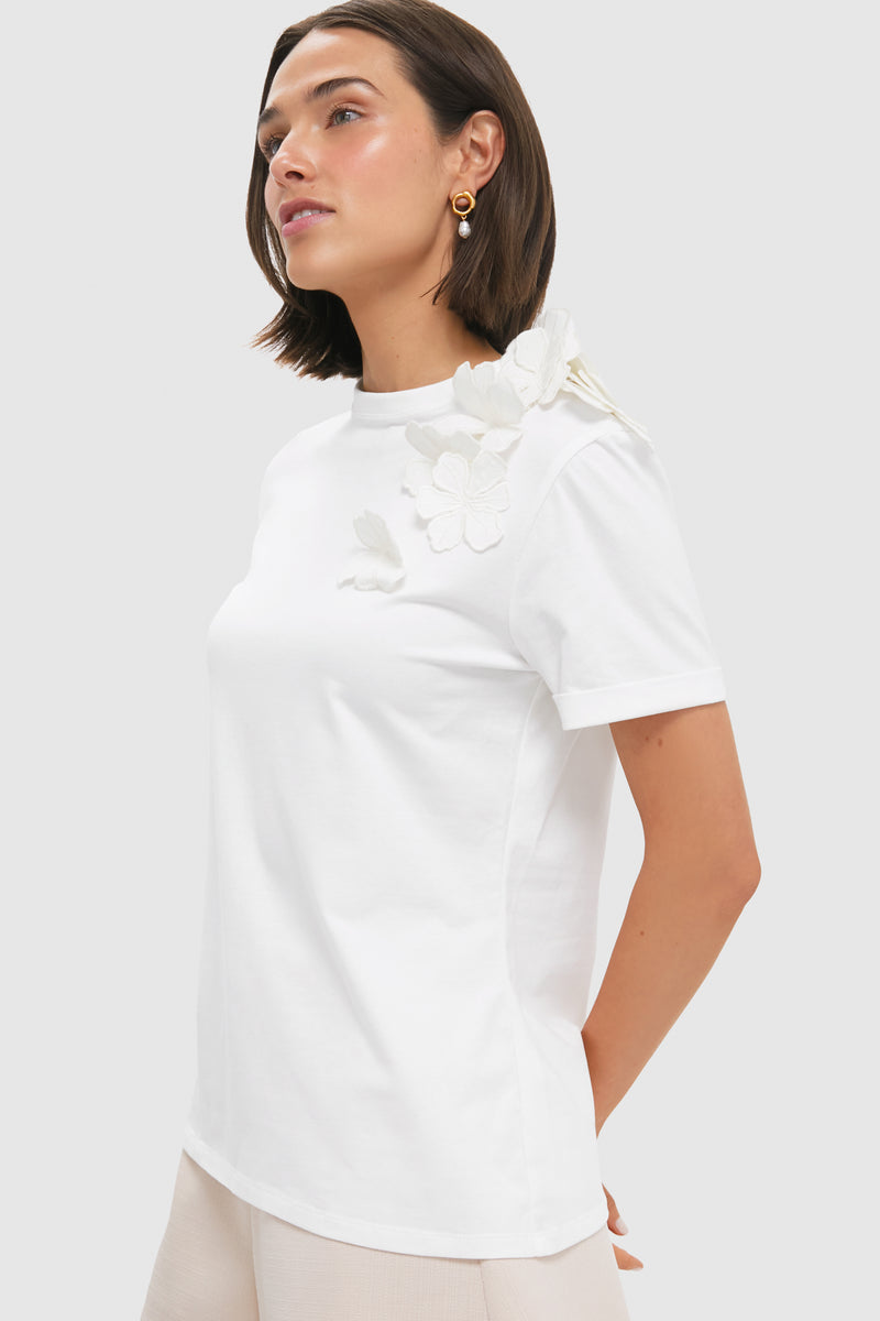 Off White Muchas Cantos Embellished T-Shirt