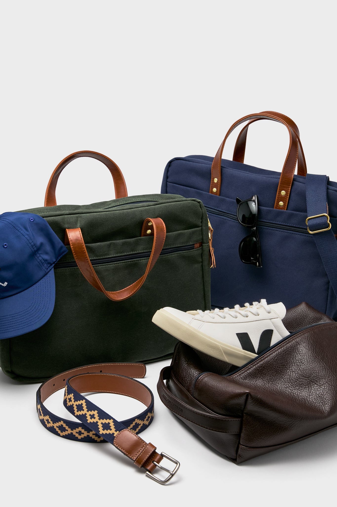 Club Leather Golf Shoe Bag