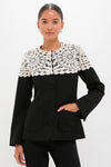Black Nara Crochet Jacket