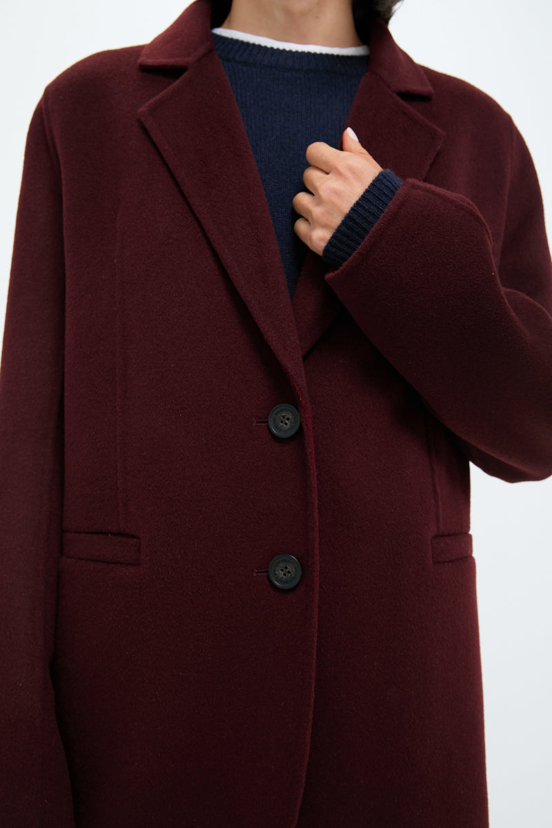 Burgundy Marc Blazer