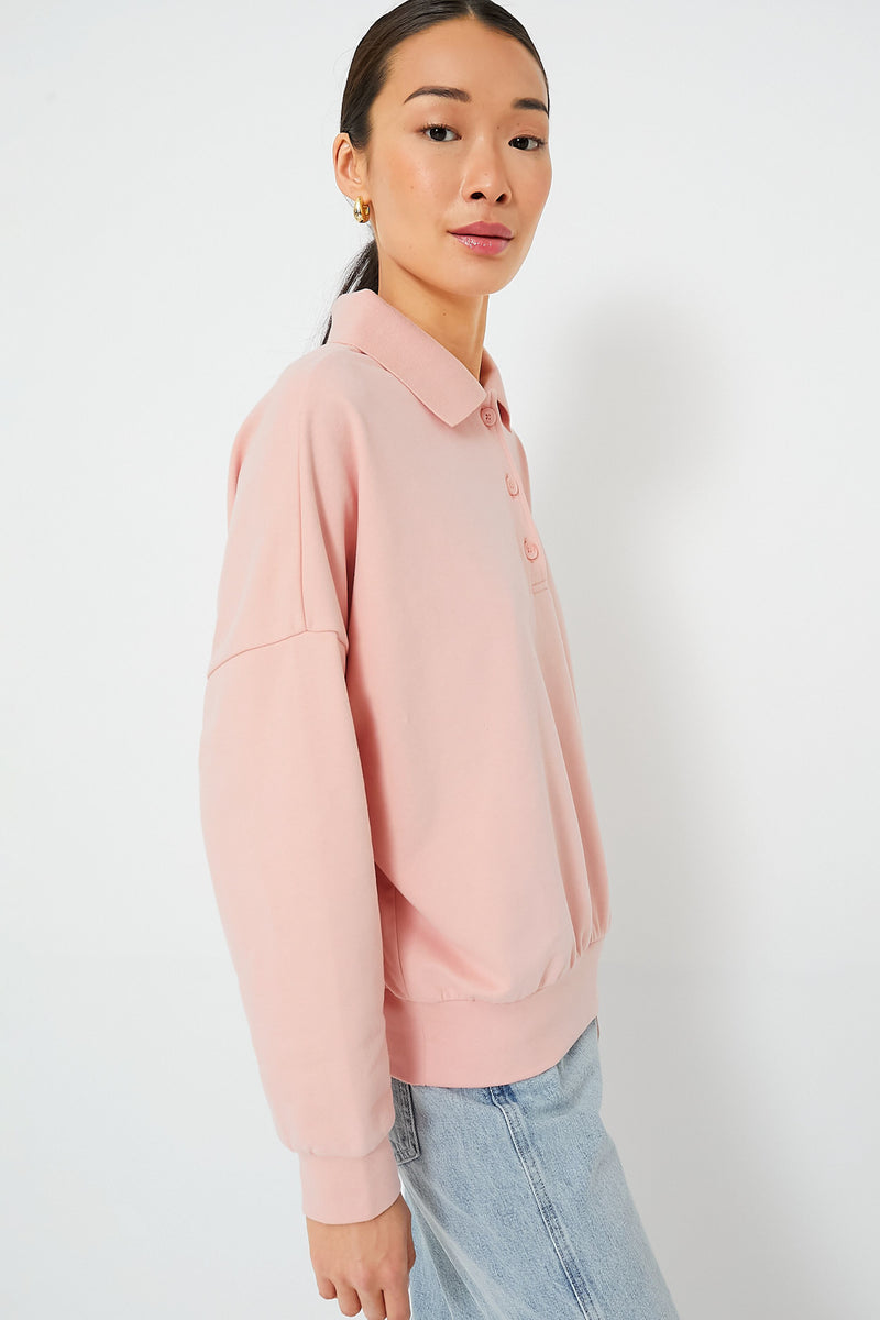 Mauve Bode Polo Sweatshirt