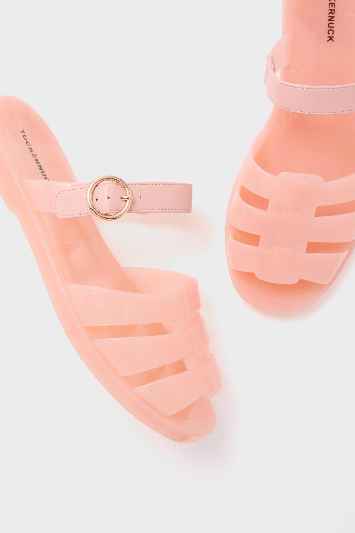 Pink Riley Jelly Sandals