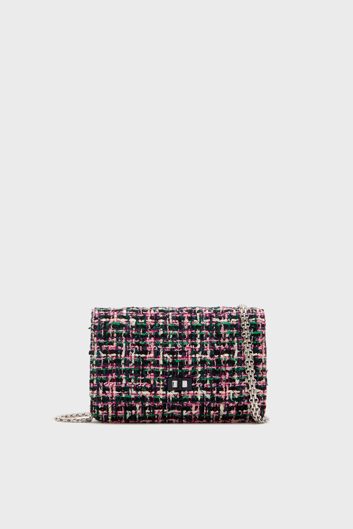 CHANEL Tweed Reissue 2.55 Wallet On Chain