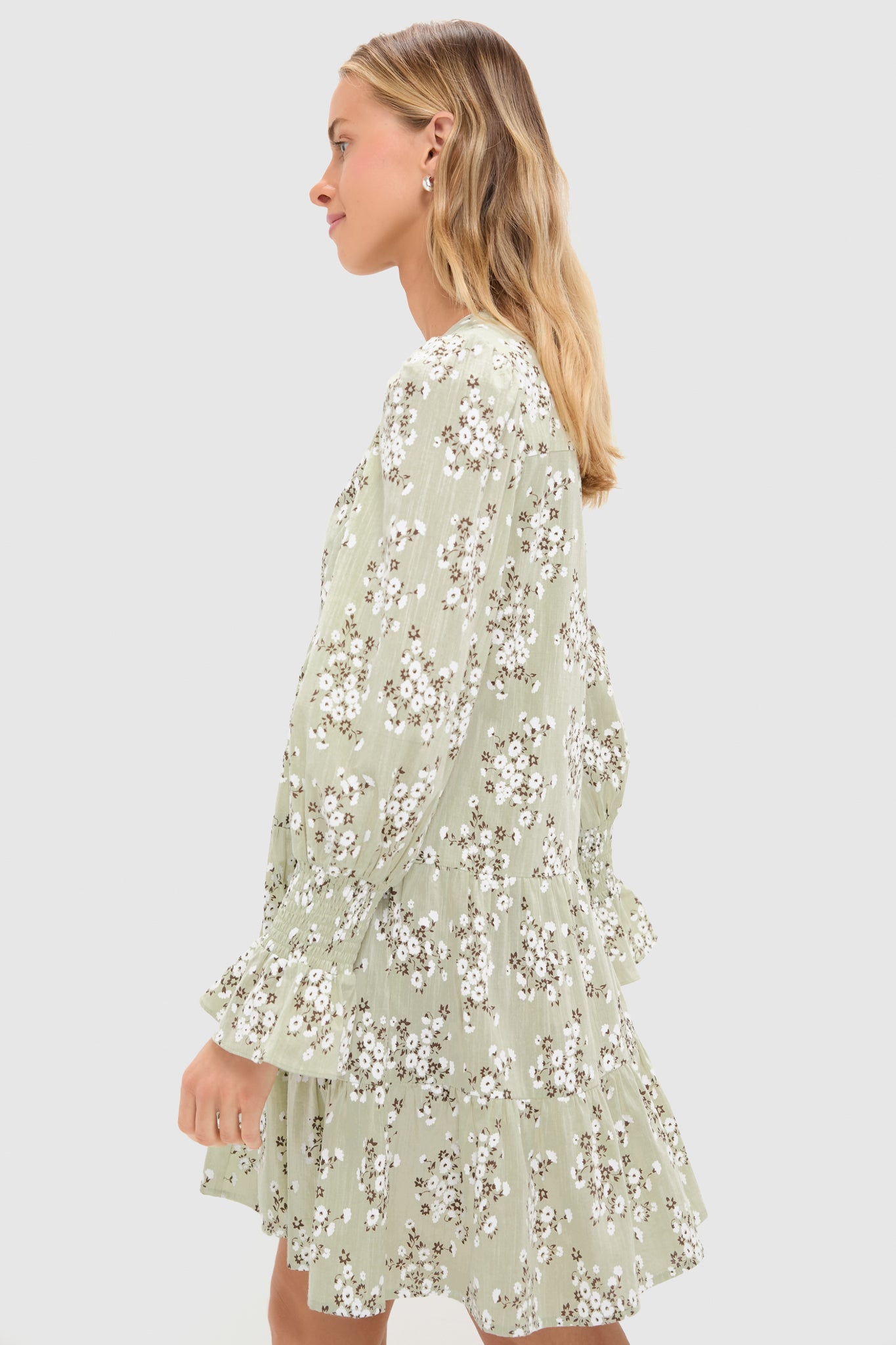 Green Ditsy Floral Kenzo Dress | Pomander Place Green Ditsy Floral Kenzo Dress | Pomander Place