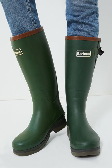 Olive Women's Tempest Boot Barbour - Main Image