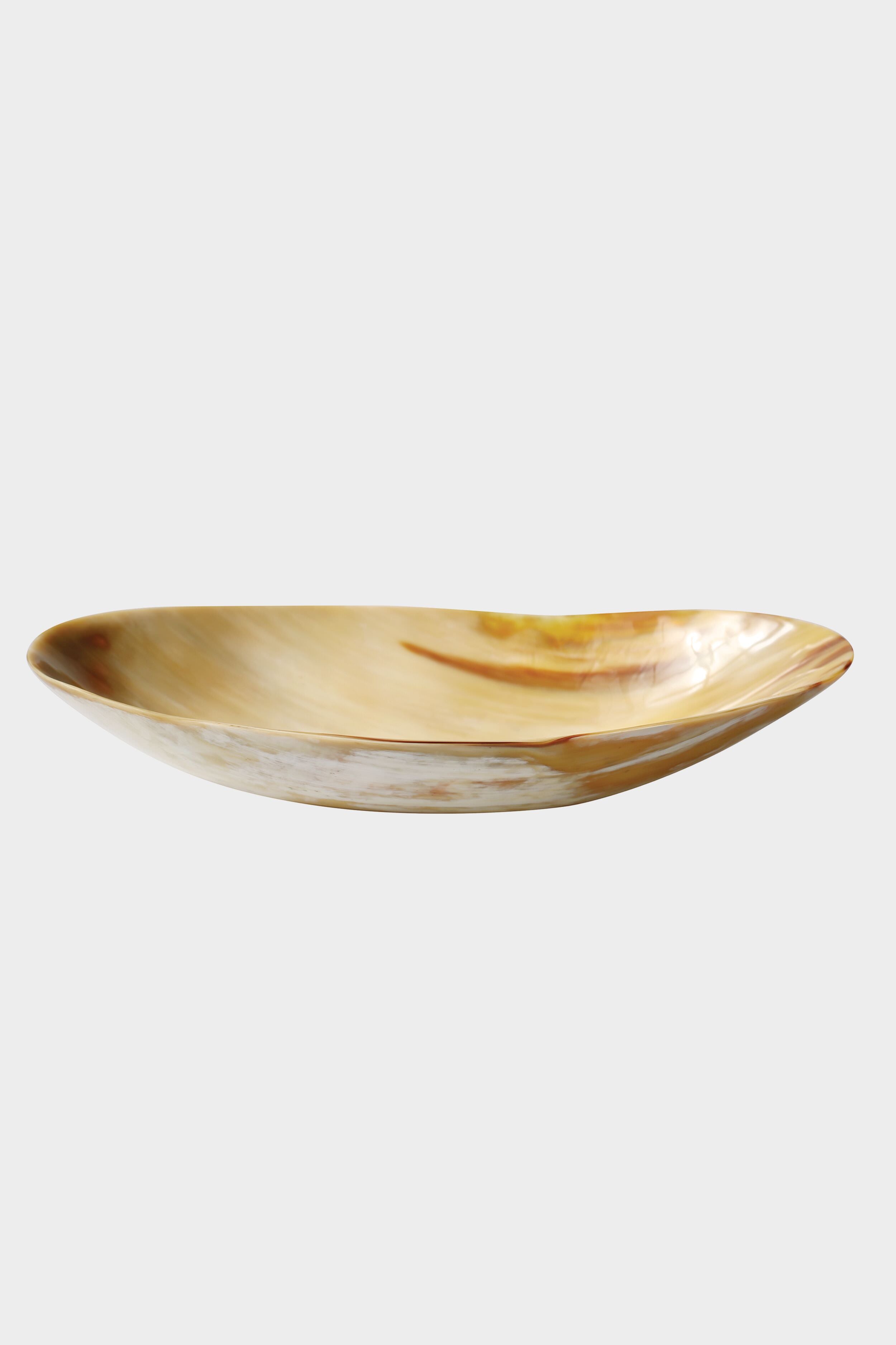 Horn Oval Bowl