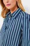 Lagoon Stripe Callahan Shirt Dress
