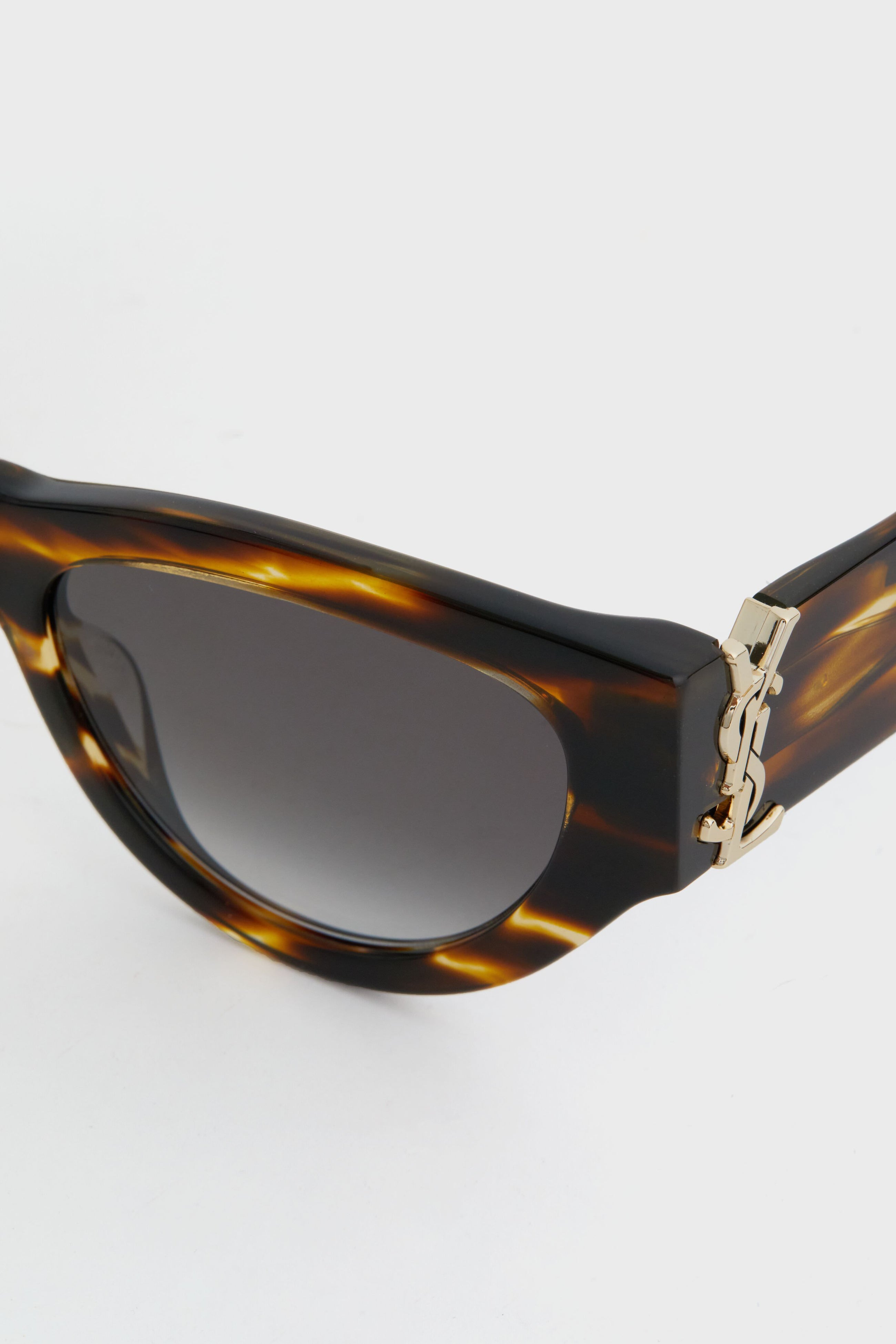 Havana Monogram Cat Eye Sunglasses