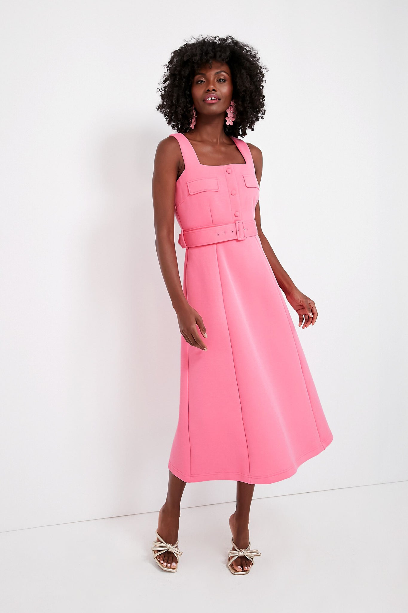 Peony Pink Neoprene Elle Dress | Tuckernuck x Atlantic-Pacific