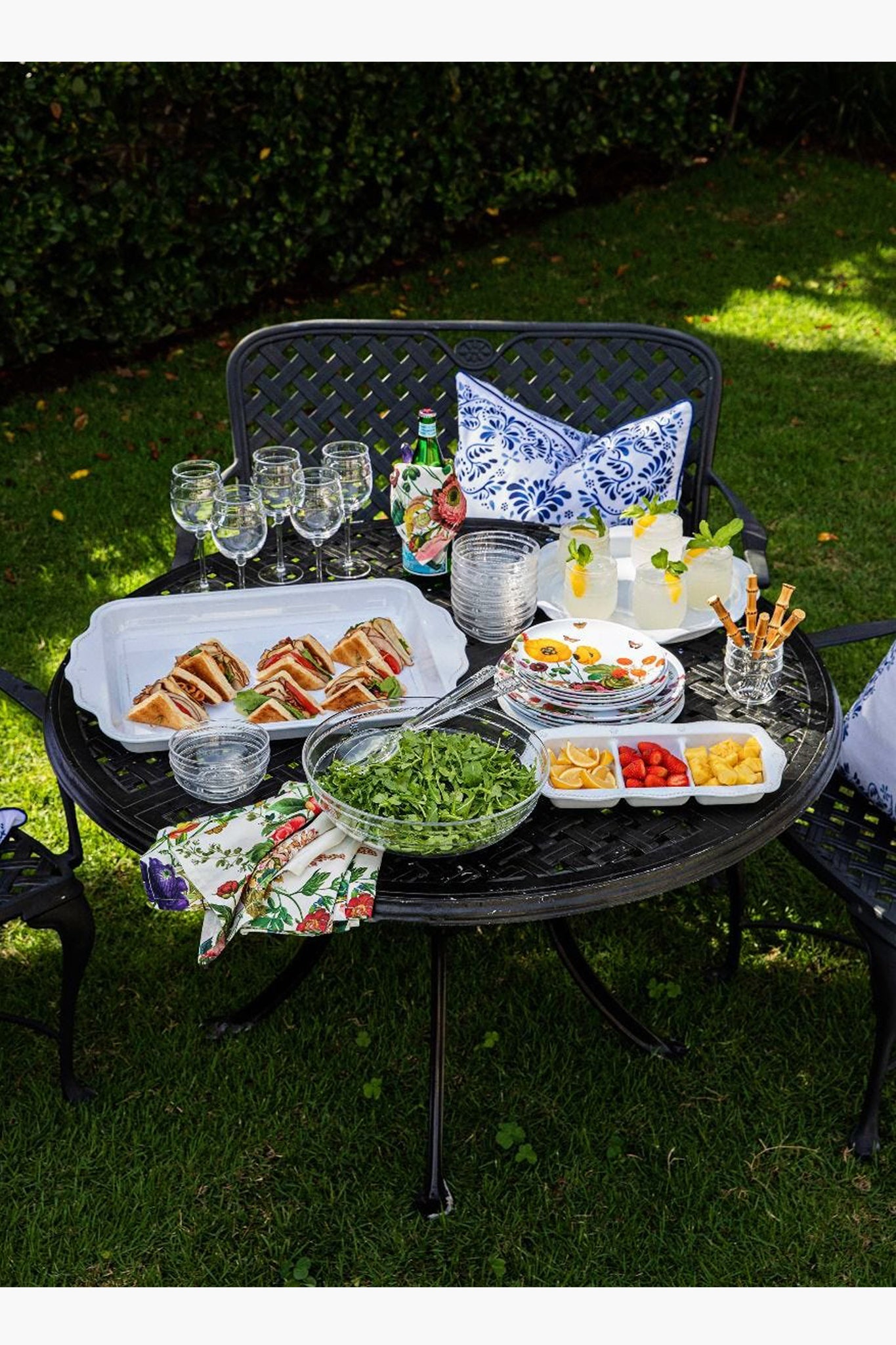 Isabella Acrylic Salad Servers
