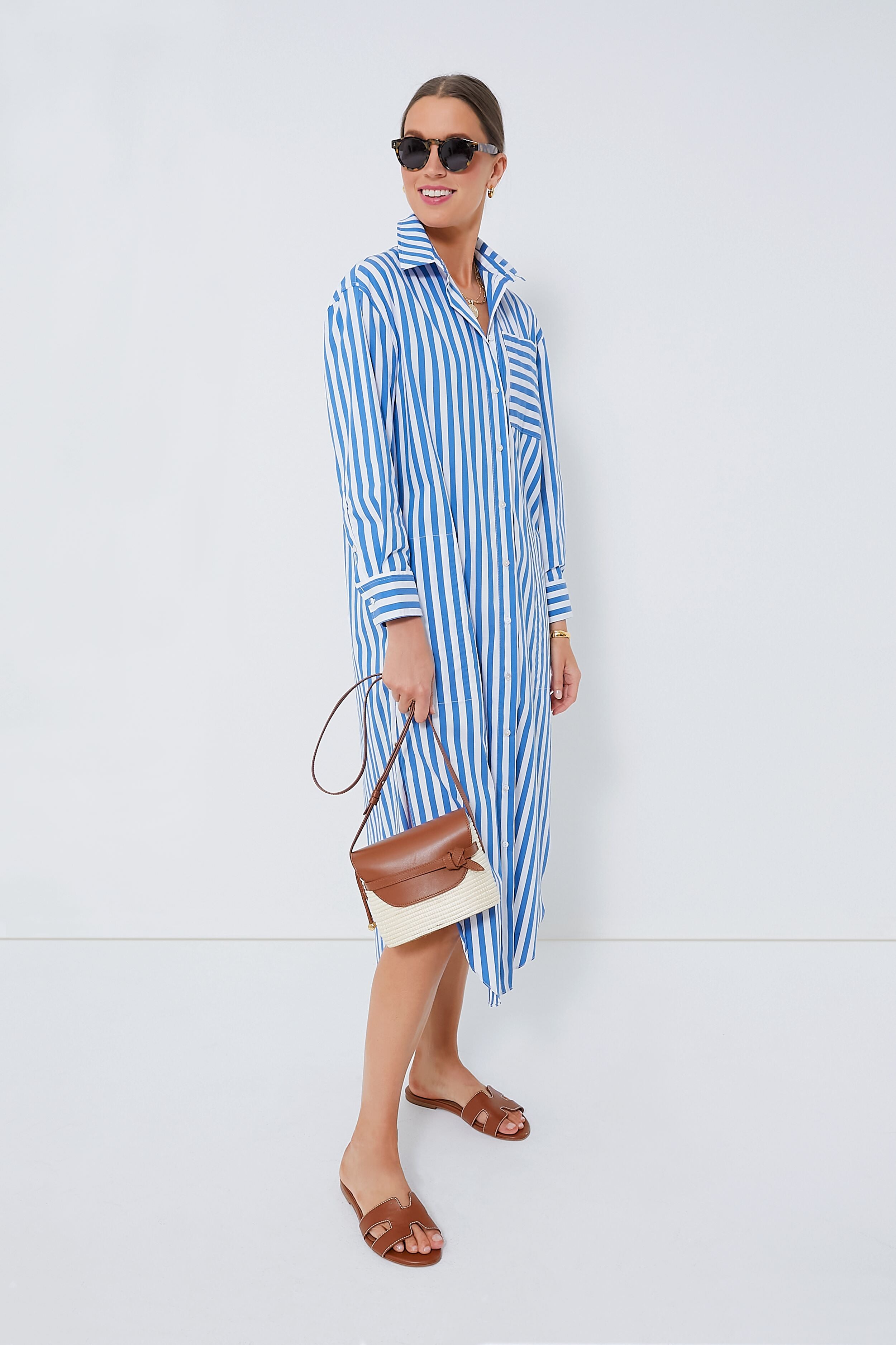 ナゴンスタンス tuck drape shirt dress nagonstans(ナゴンスタンス)｜tuck drape shirt dress/ドレス