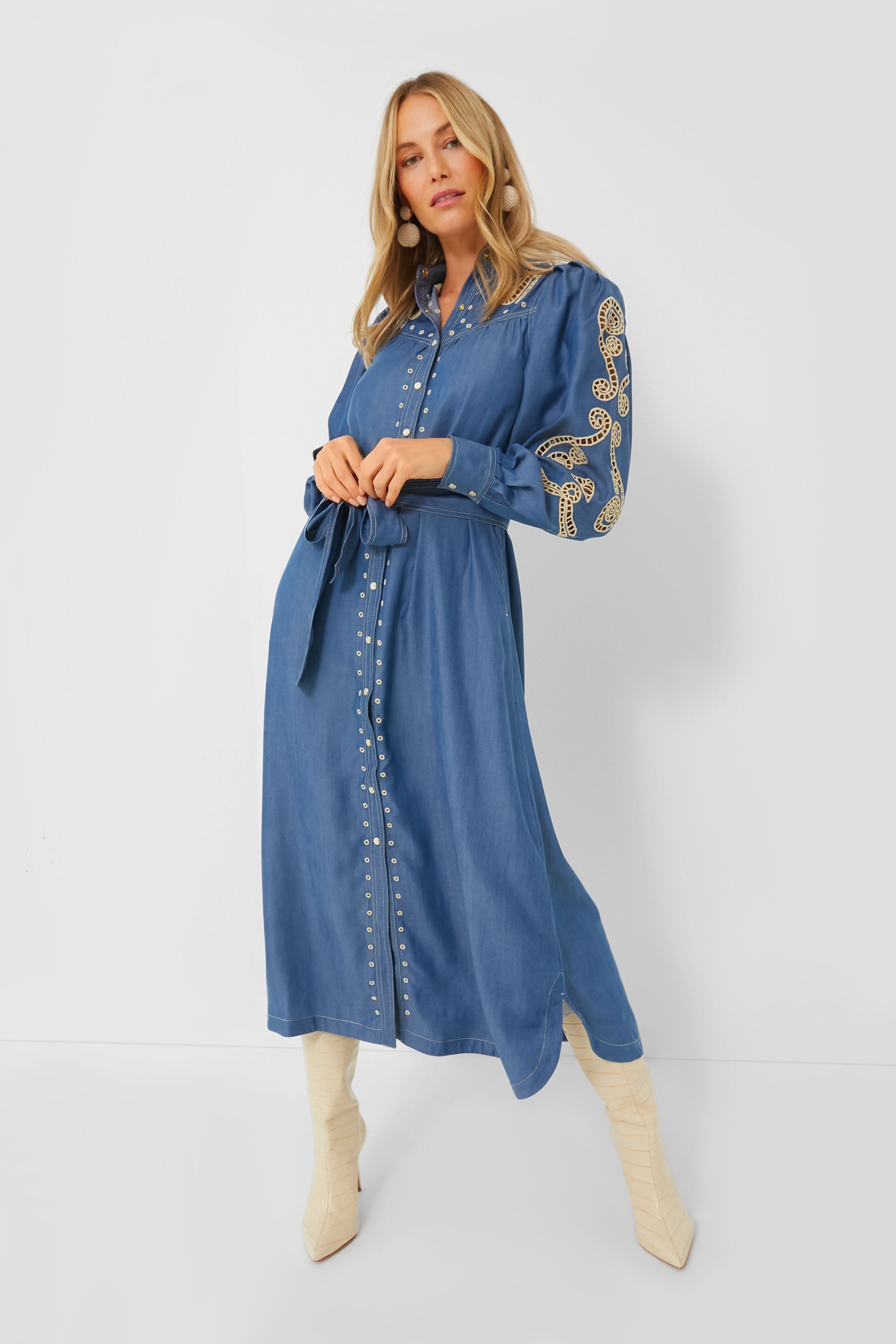 Denim Luna Dress Carolina K