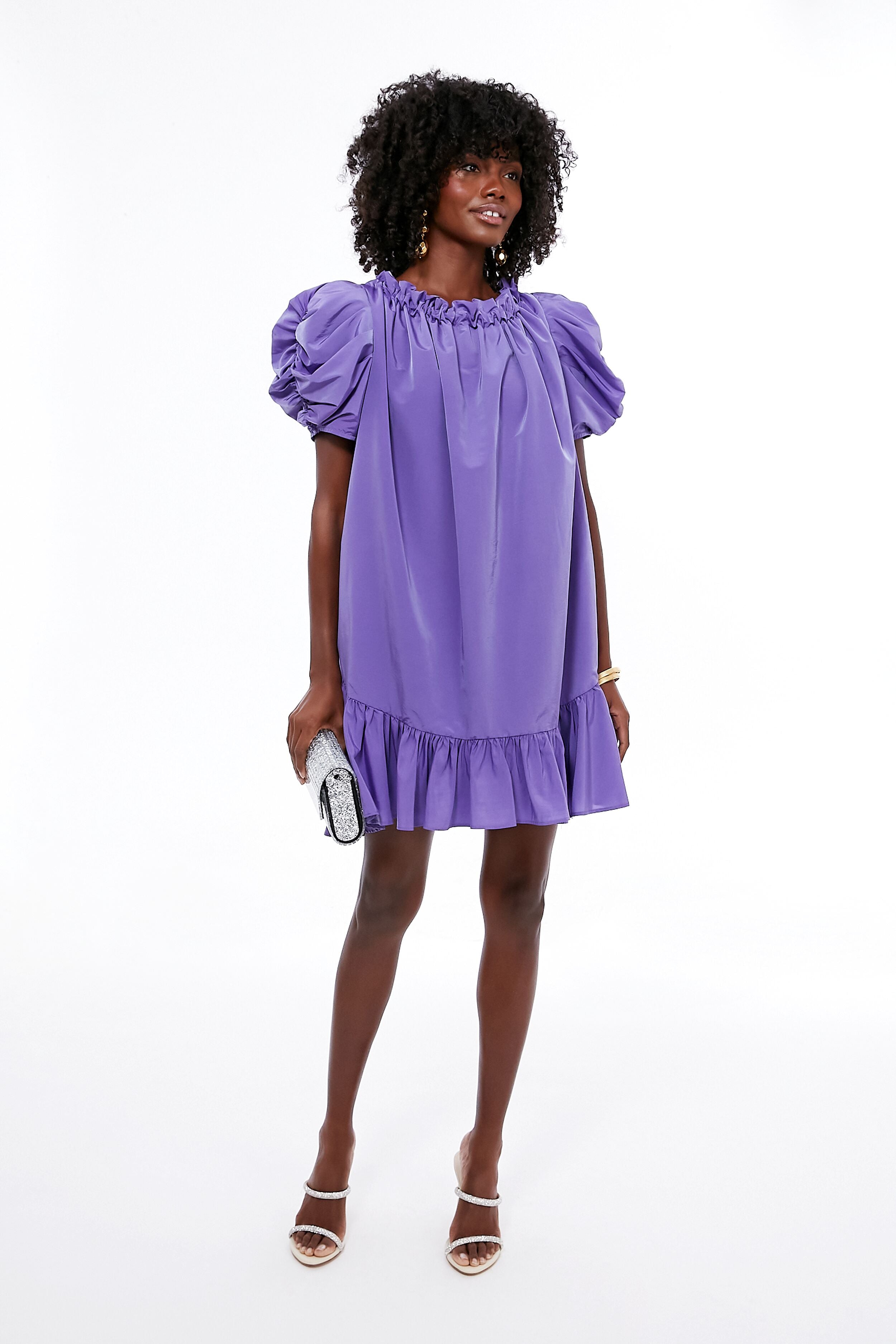Purple Tabitha Mini Dress