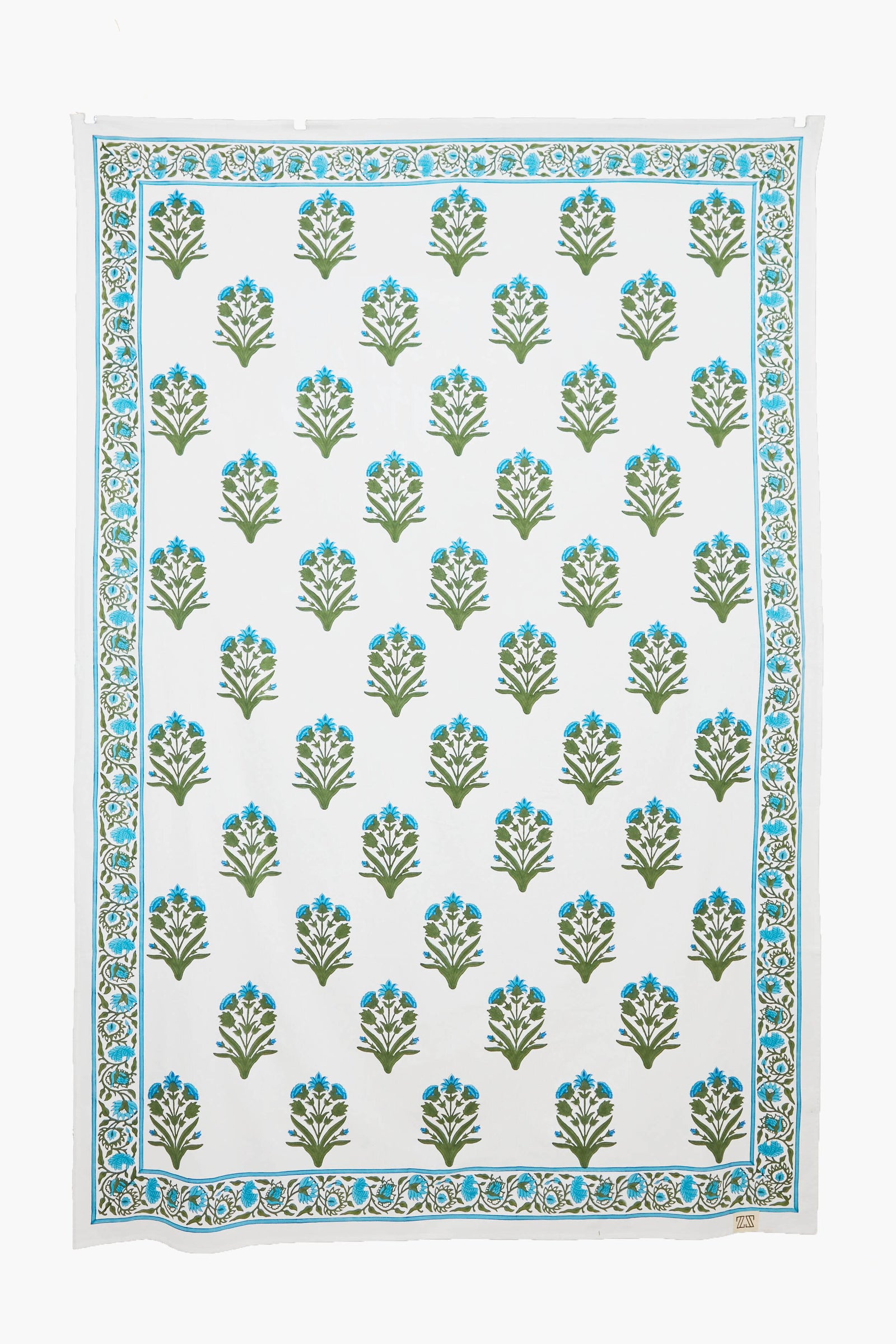 Cornflower Blue Palladio Garden Small Tablecloth