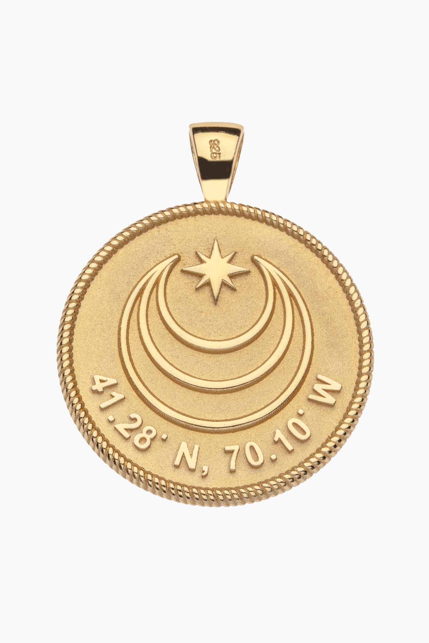 Gold Nantucket Original Pendant