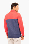 Navy Red Corbet Pullover