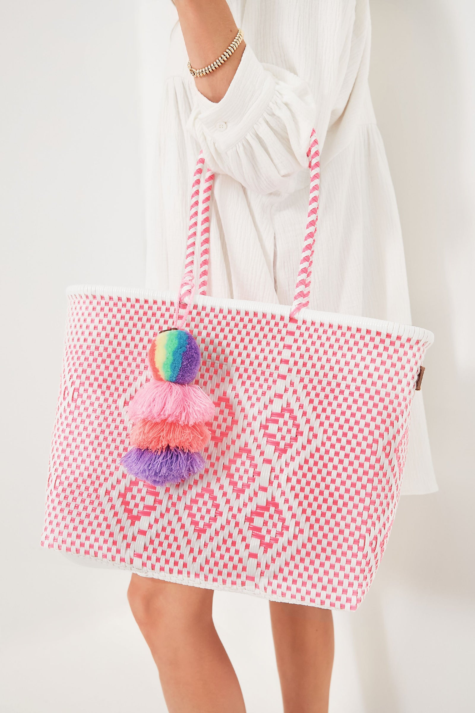 Neon Pink Cocoles Medium Citron Bag