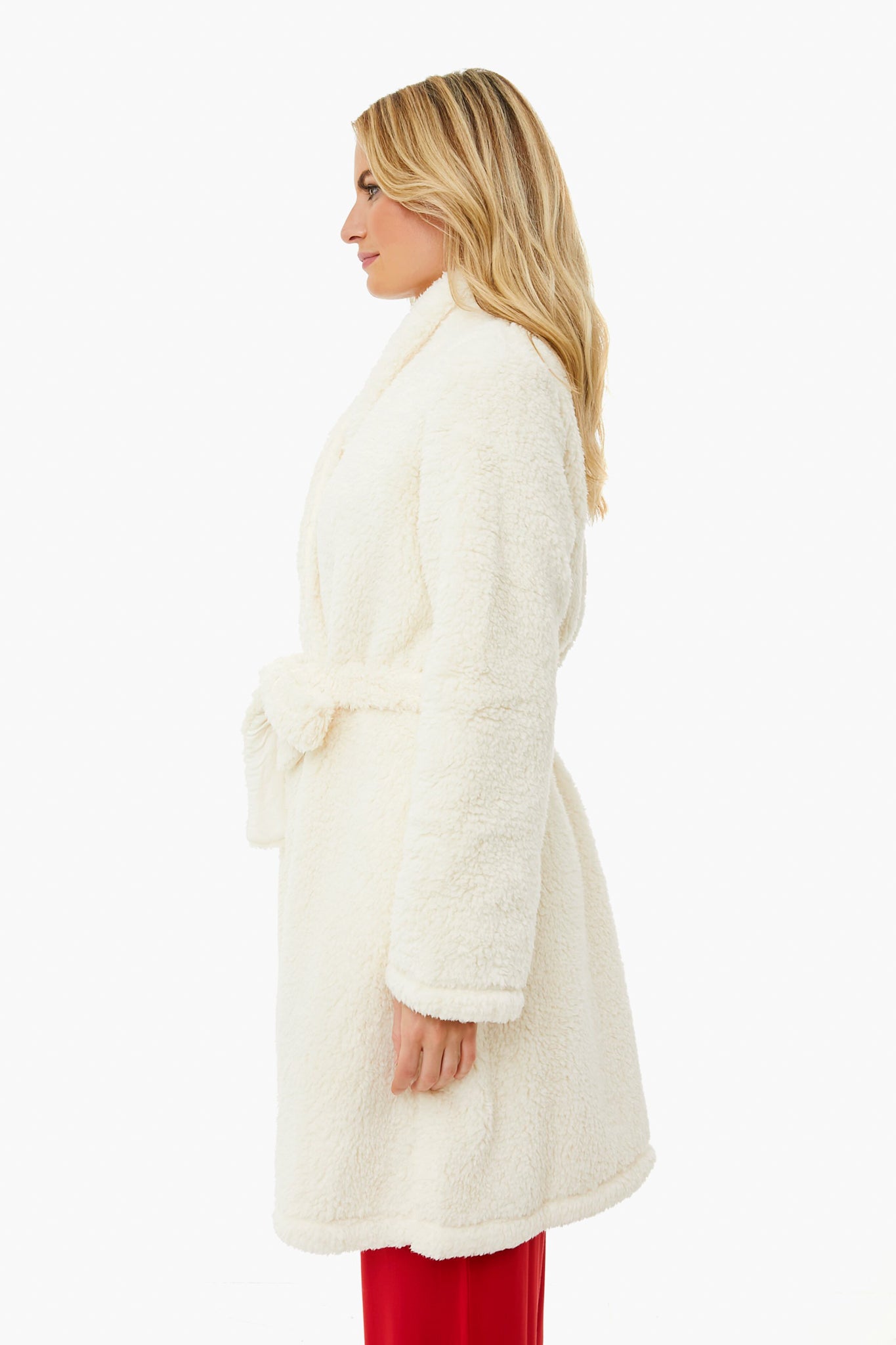 Bone Alpine Chic Sherpa Robe