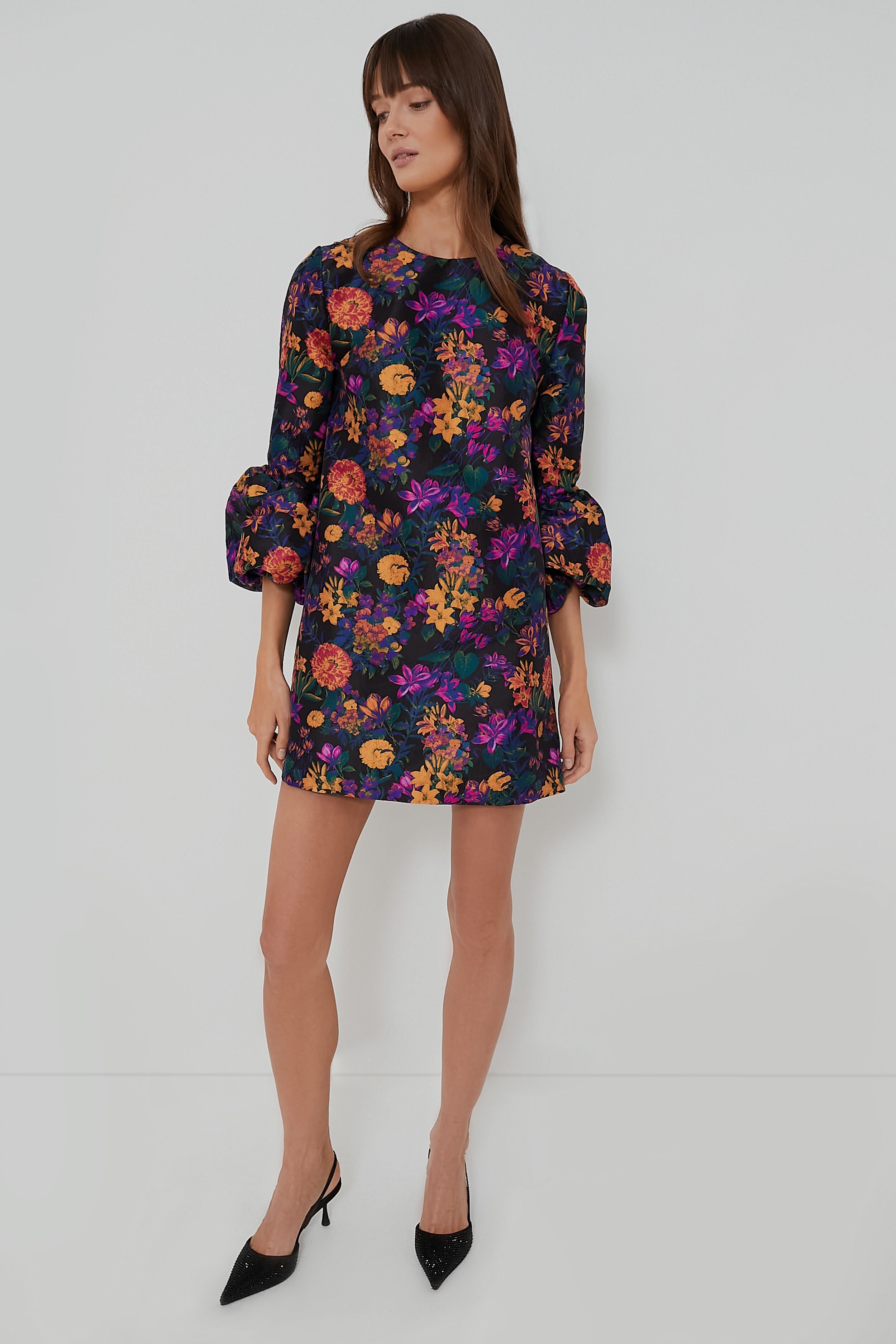 Orange Lillies Florence Dress | KIKA VARGAS