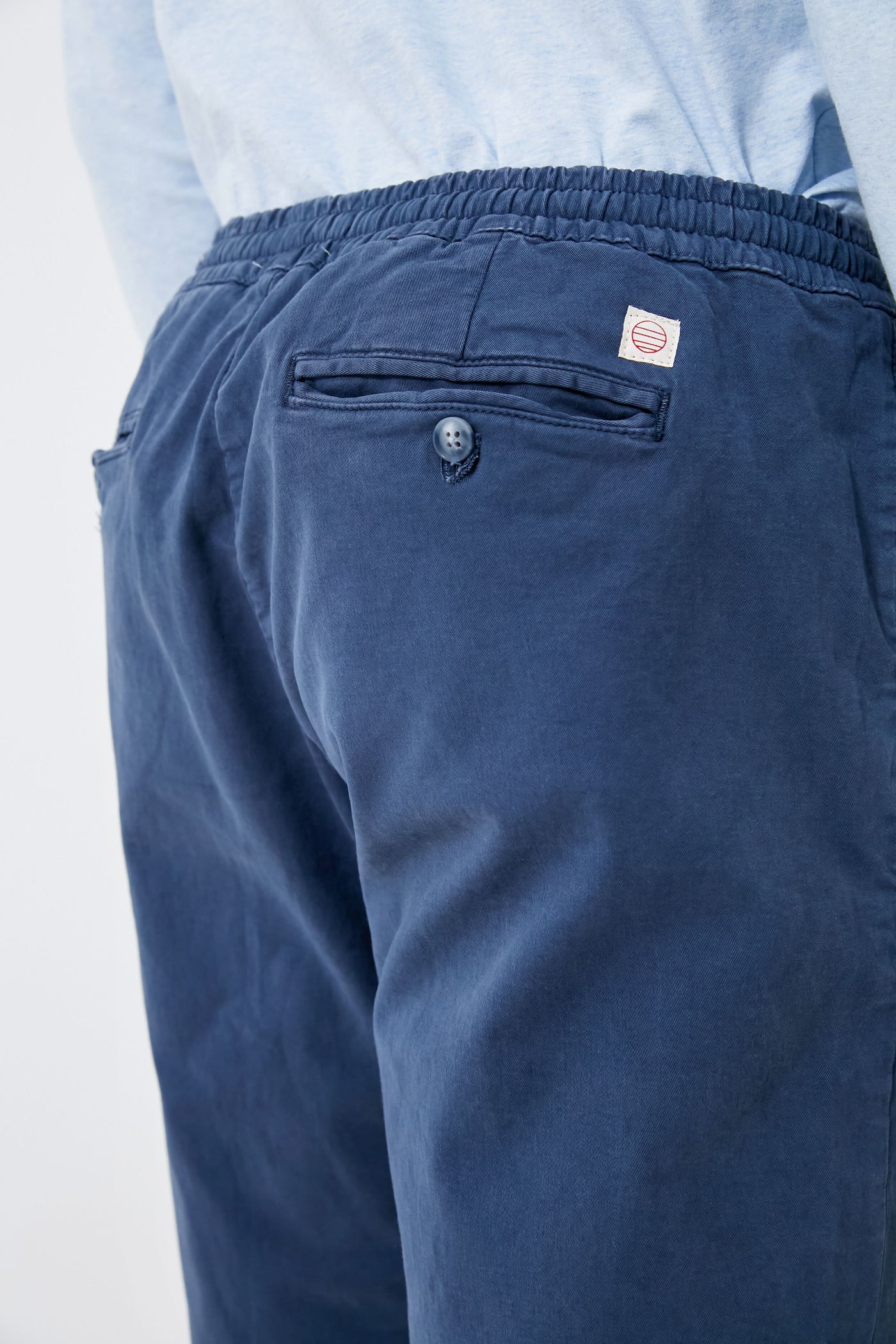 Slate Blue Athletic Fit Saturday Pant
