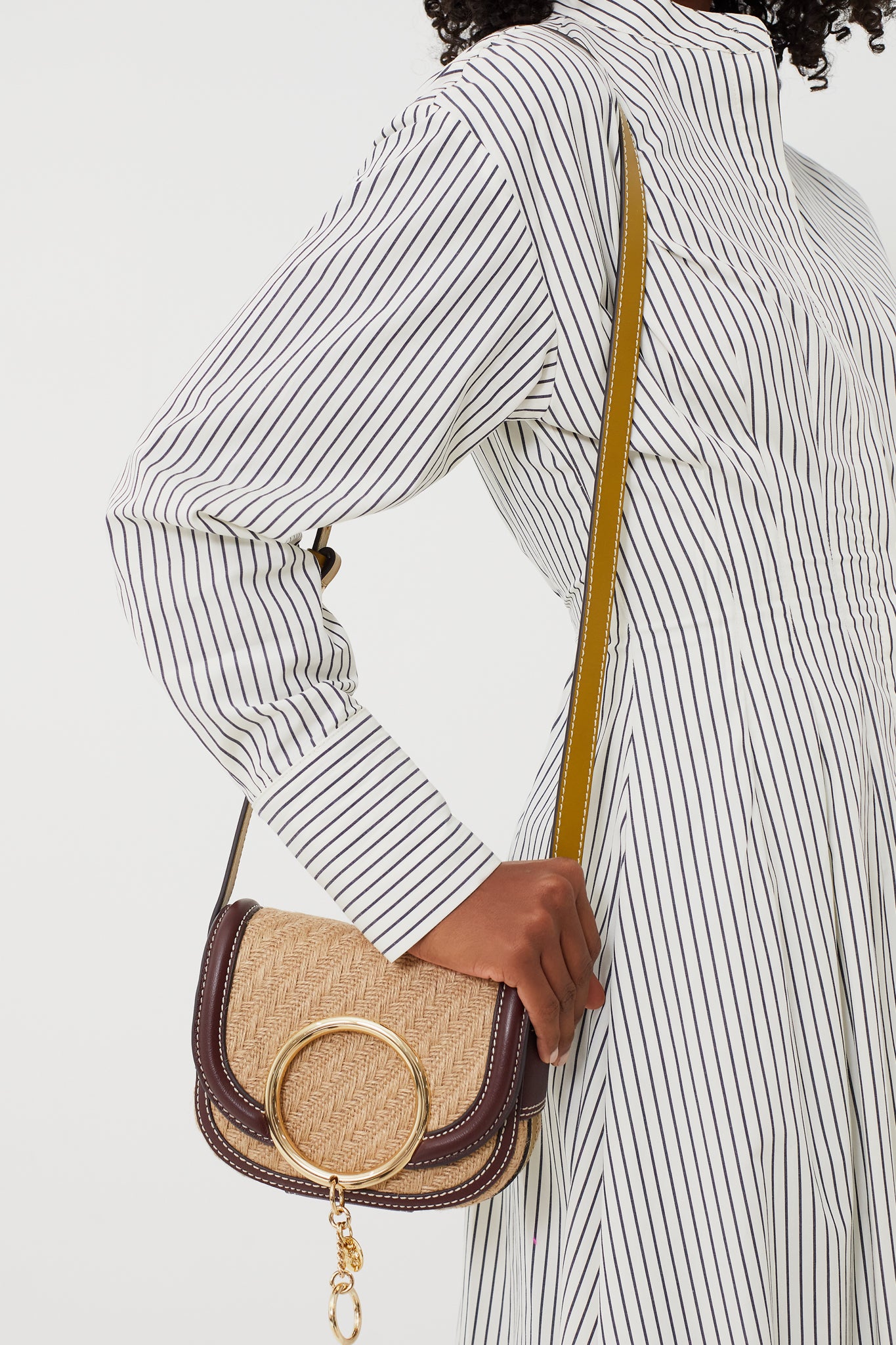 Straw Beige Mara Crossbody