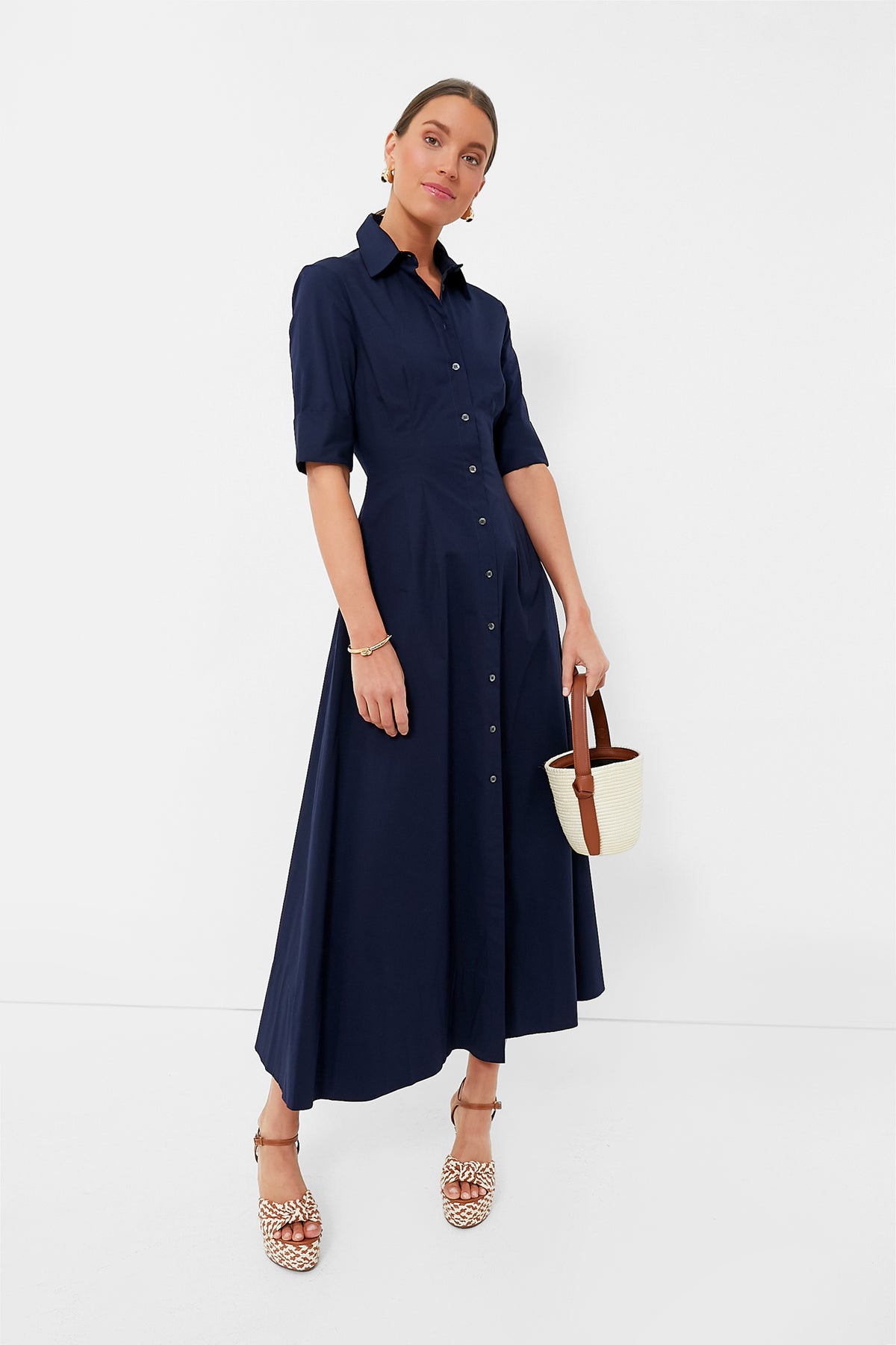 staud natural joan linen dress Staud Joan Dress