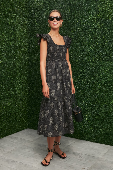 Midnight Posy Mallie Dress