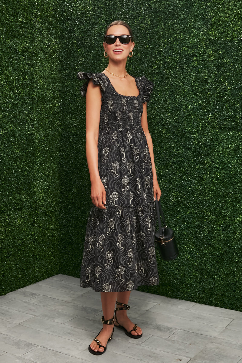 Midnight Posy Mallie Dress