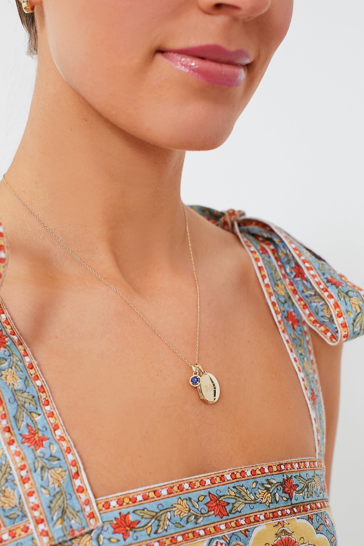 Sapphire Charm