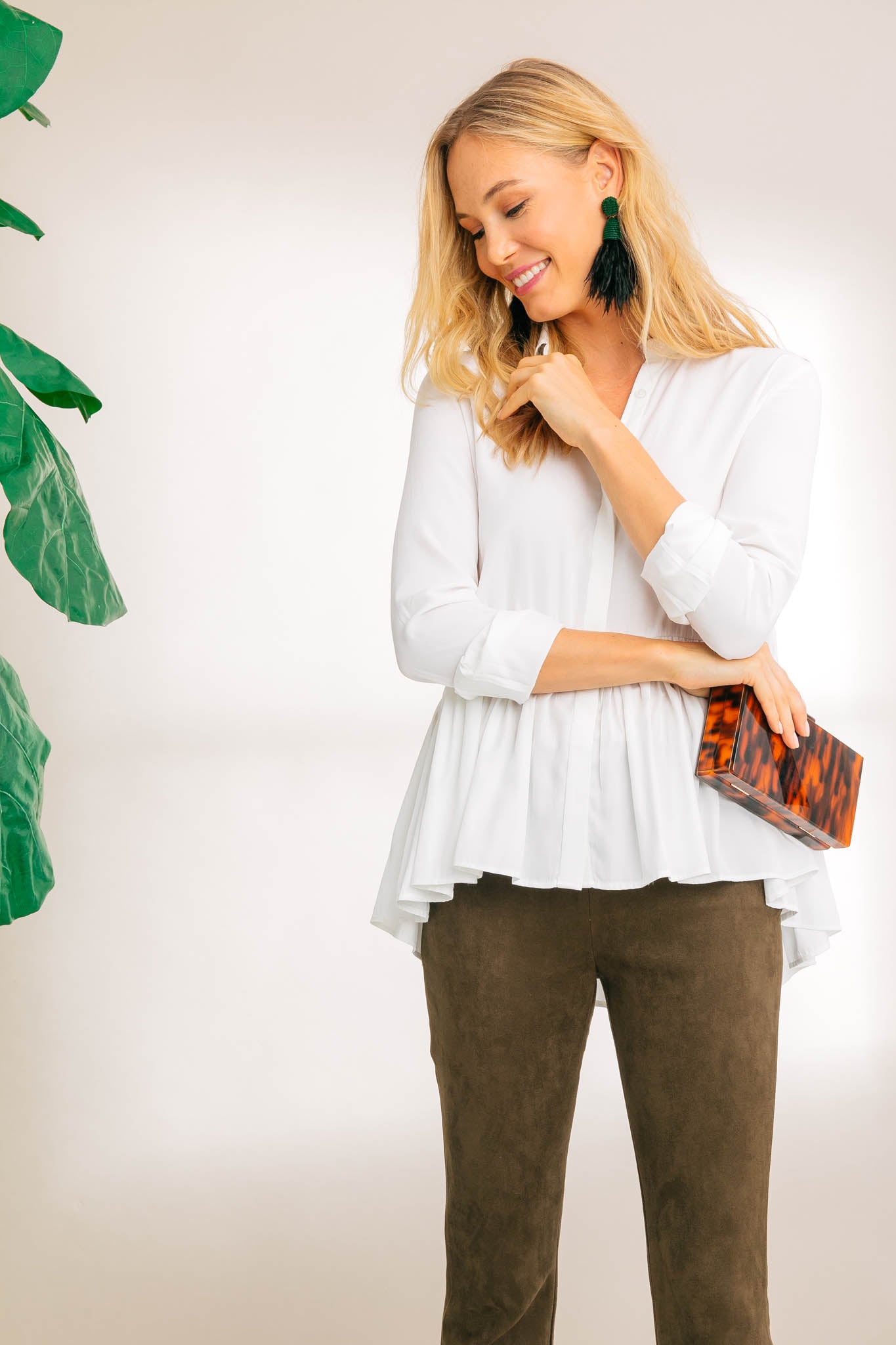 White Charlotte Blouse