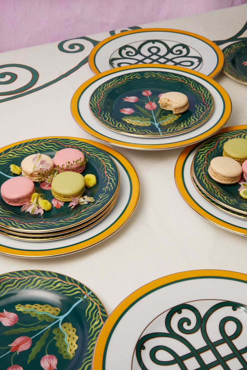 Tulip Dessert Plate Set of 2