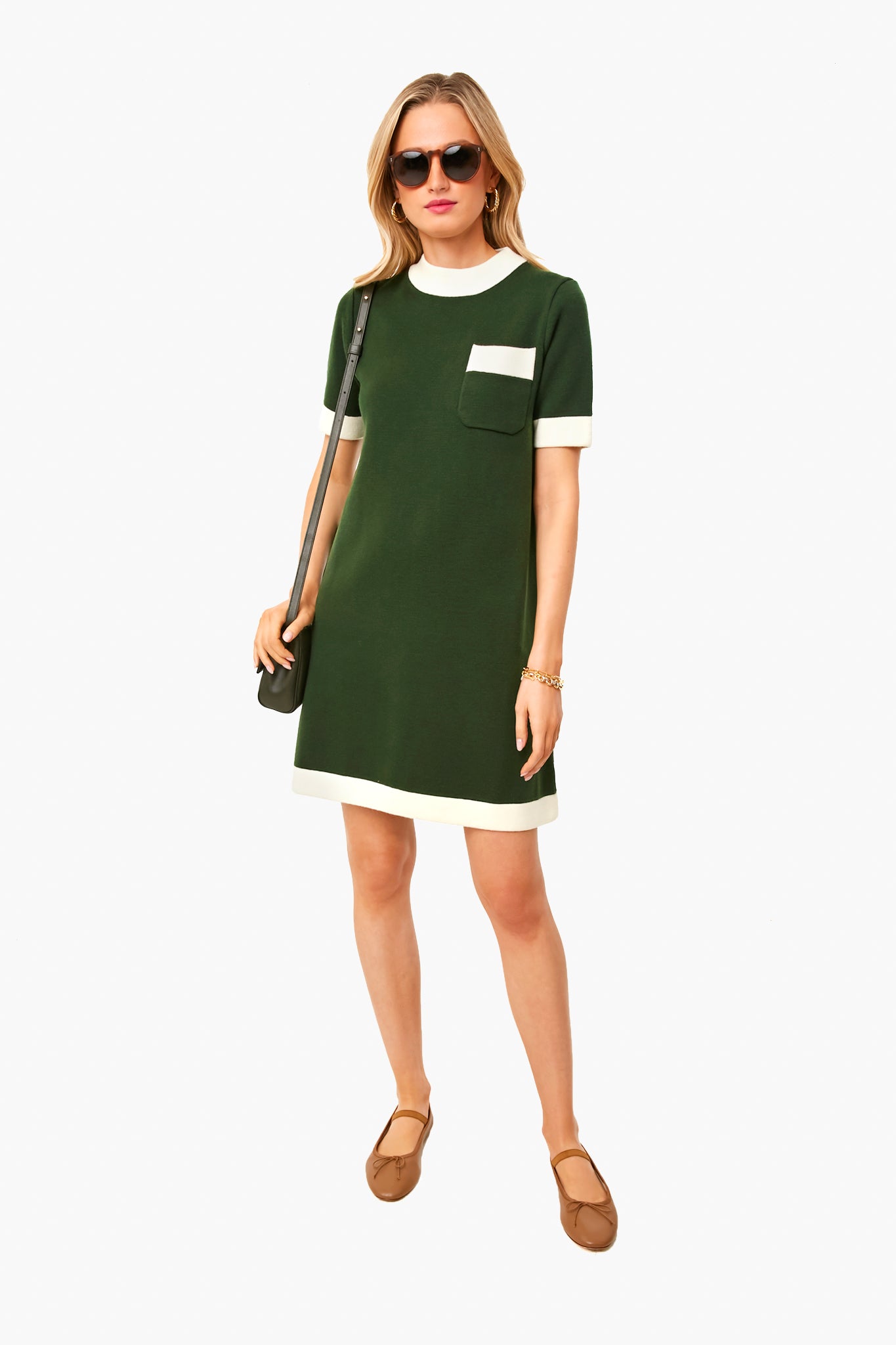 Forest Green Merritt Knit Dress | Tuckernuck