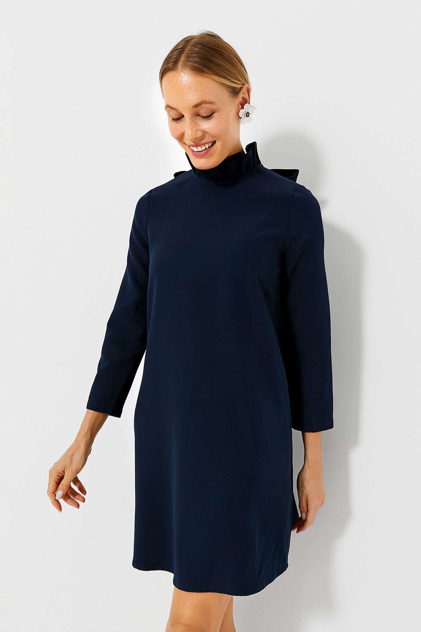 Navy Daphne Dress