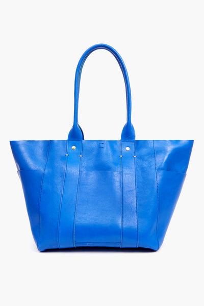 Clare V. Denim Printed Tote - Blue Totes, Handbags - W2435104