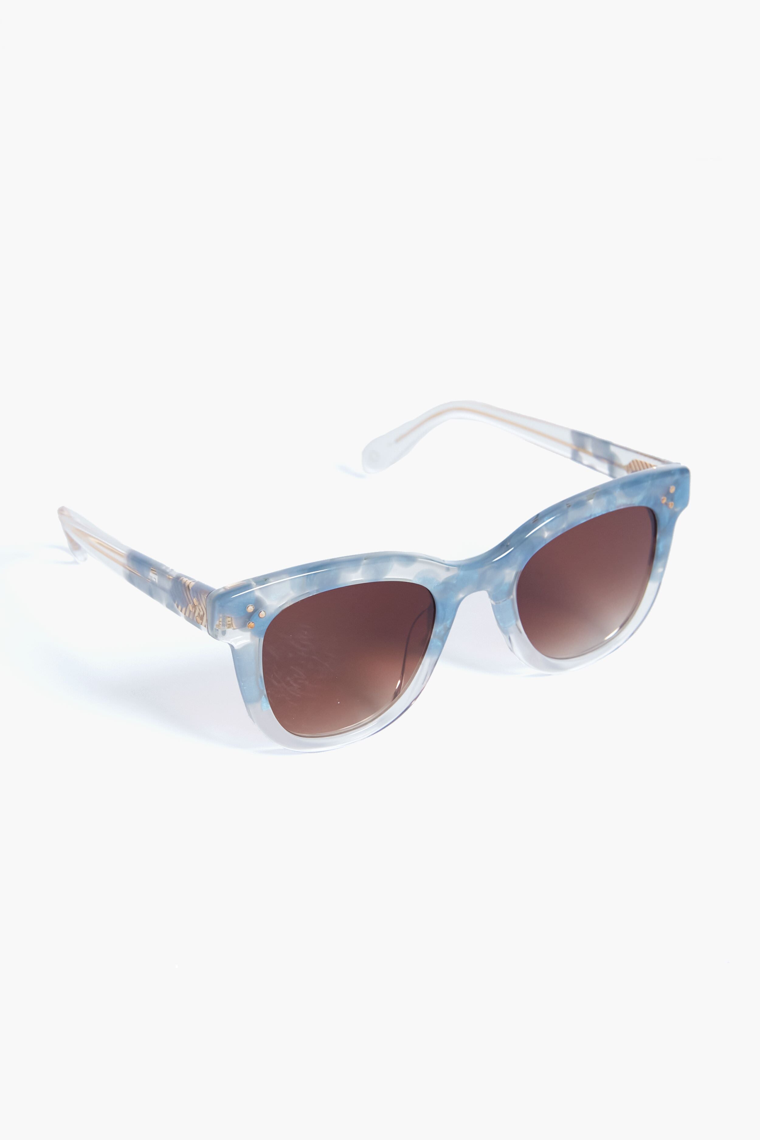 Opaline to Crystal Jena Sunglasses