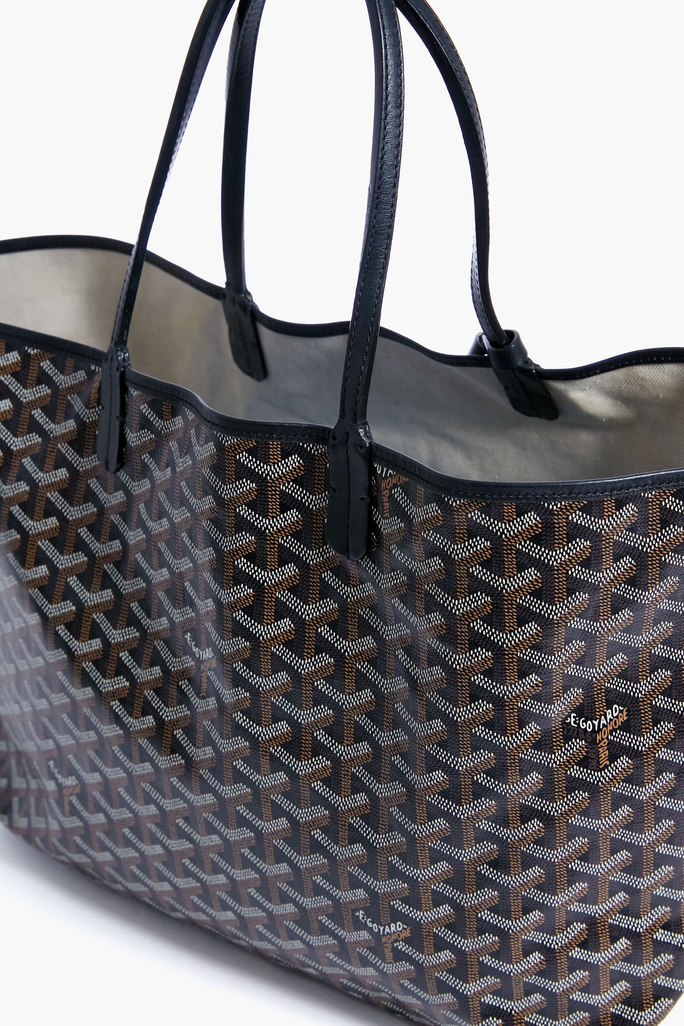 Goyard Black PM Saint Louis Tote