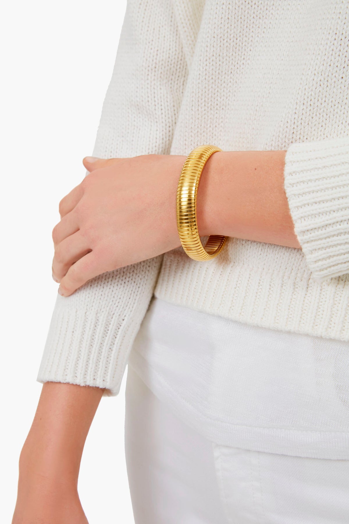 Small Gold Cobra Bracelet