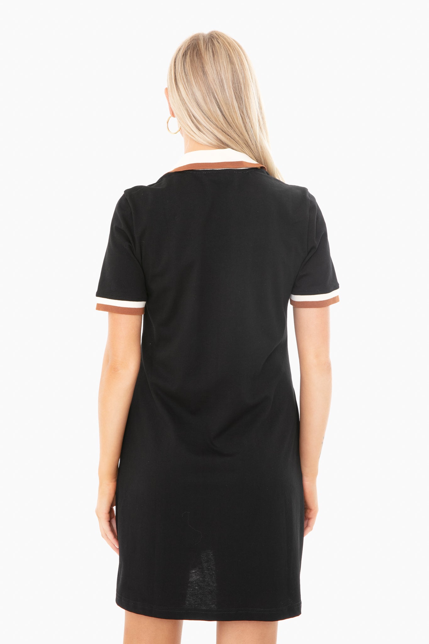 knee length dresses for ladies Tweed Dress | The Amelie | Black / Noir | Classic Elegance Mini Dress Noir / M by Chloe Colette main image 0