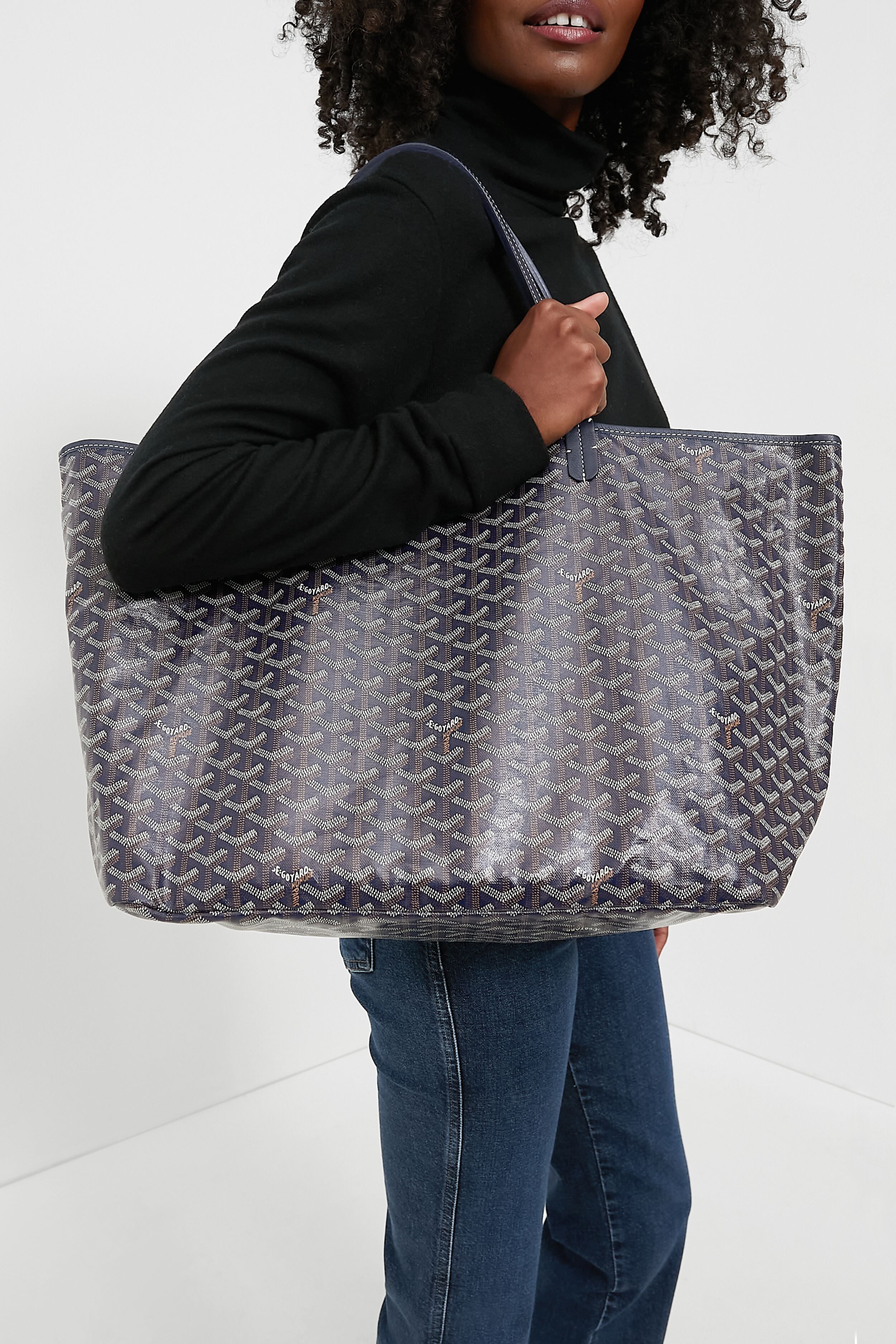 Goyard Navy GM Saint Louis Tote
