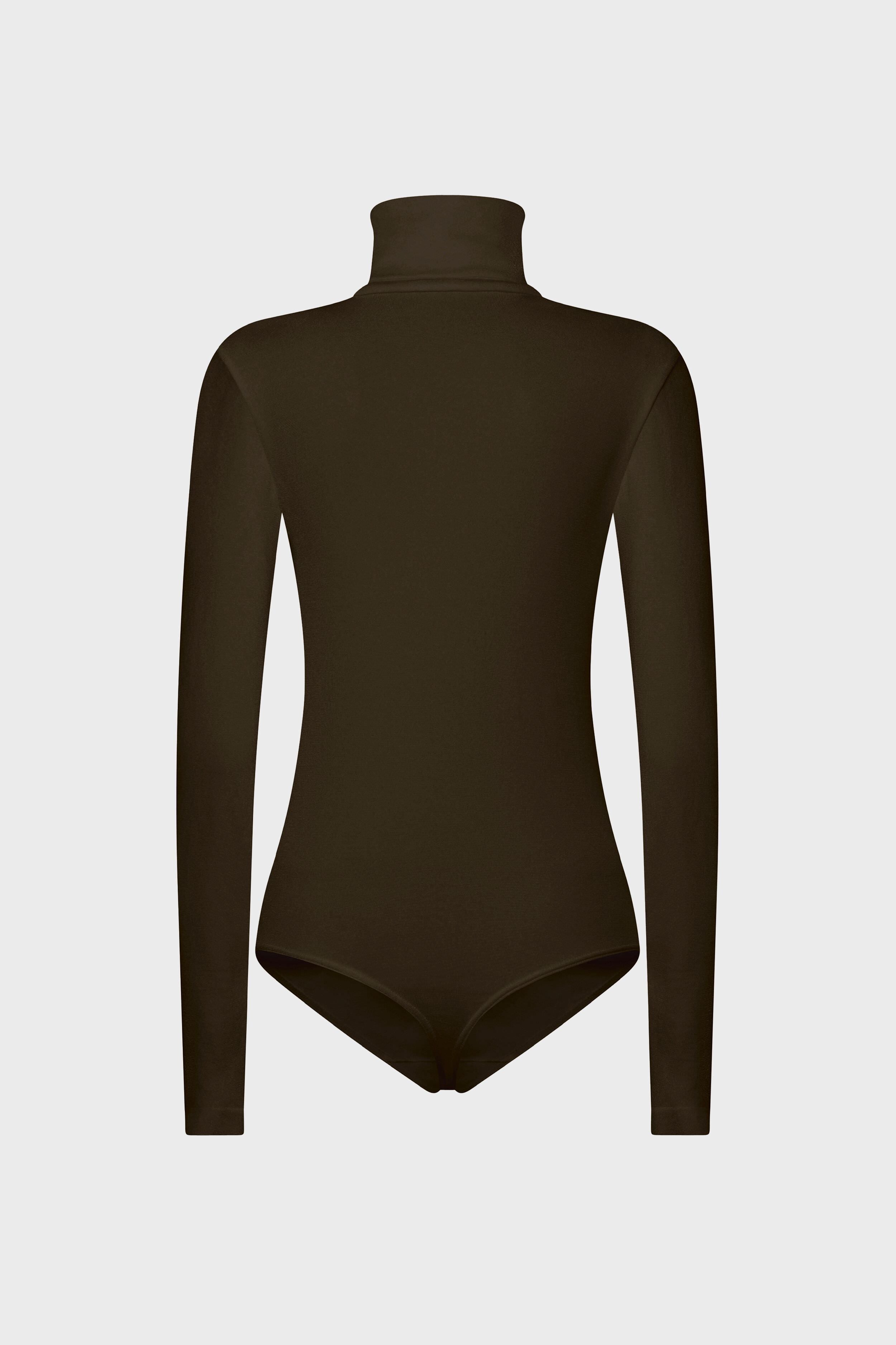 Turtleneck bodysuit in black - Wolford