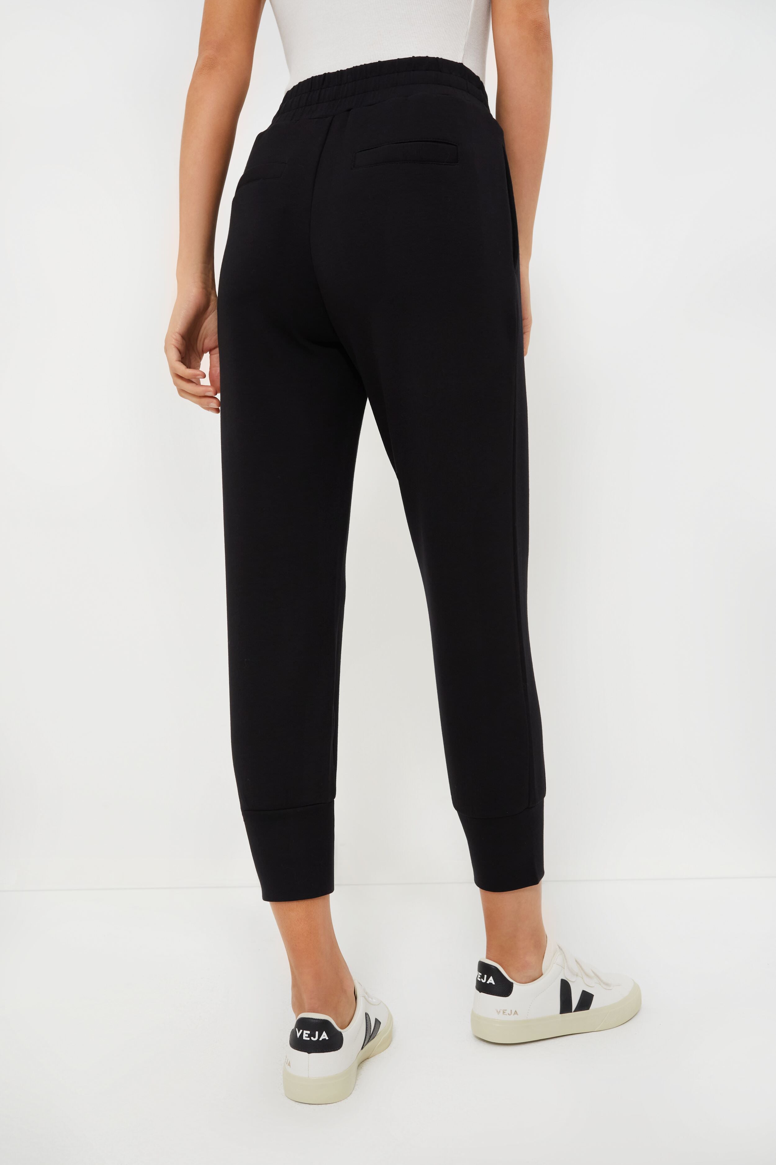 Varley  Slim Cuff Pant Black - Tryst Boutique