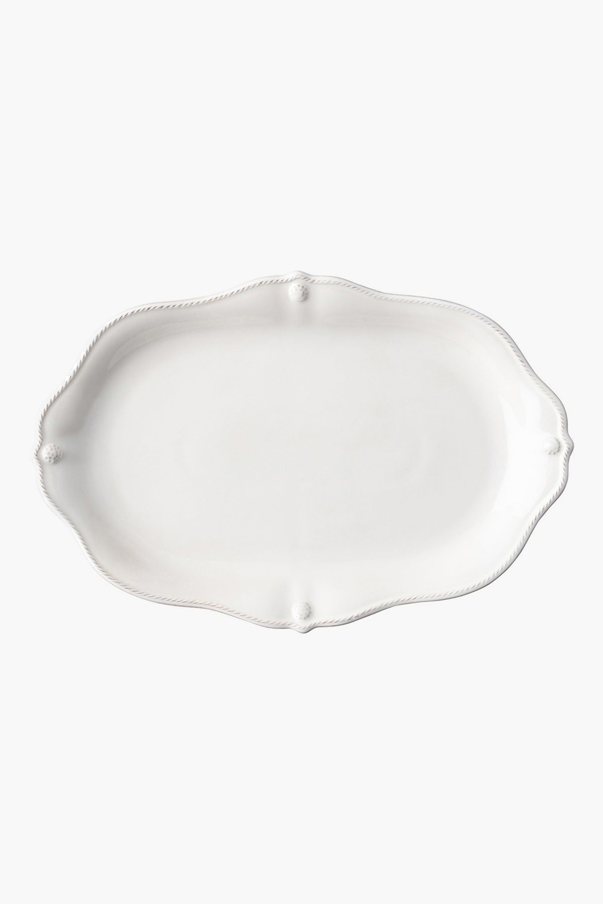 White Wash Berry and Thread 15" Platter