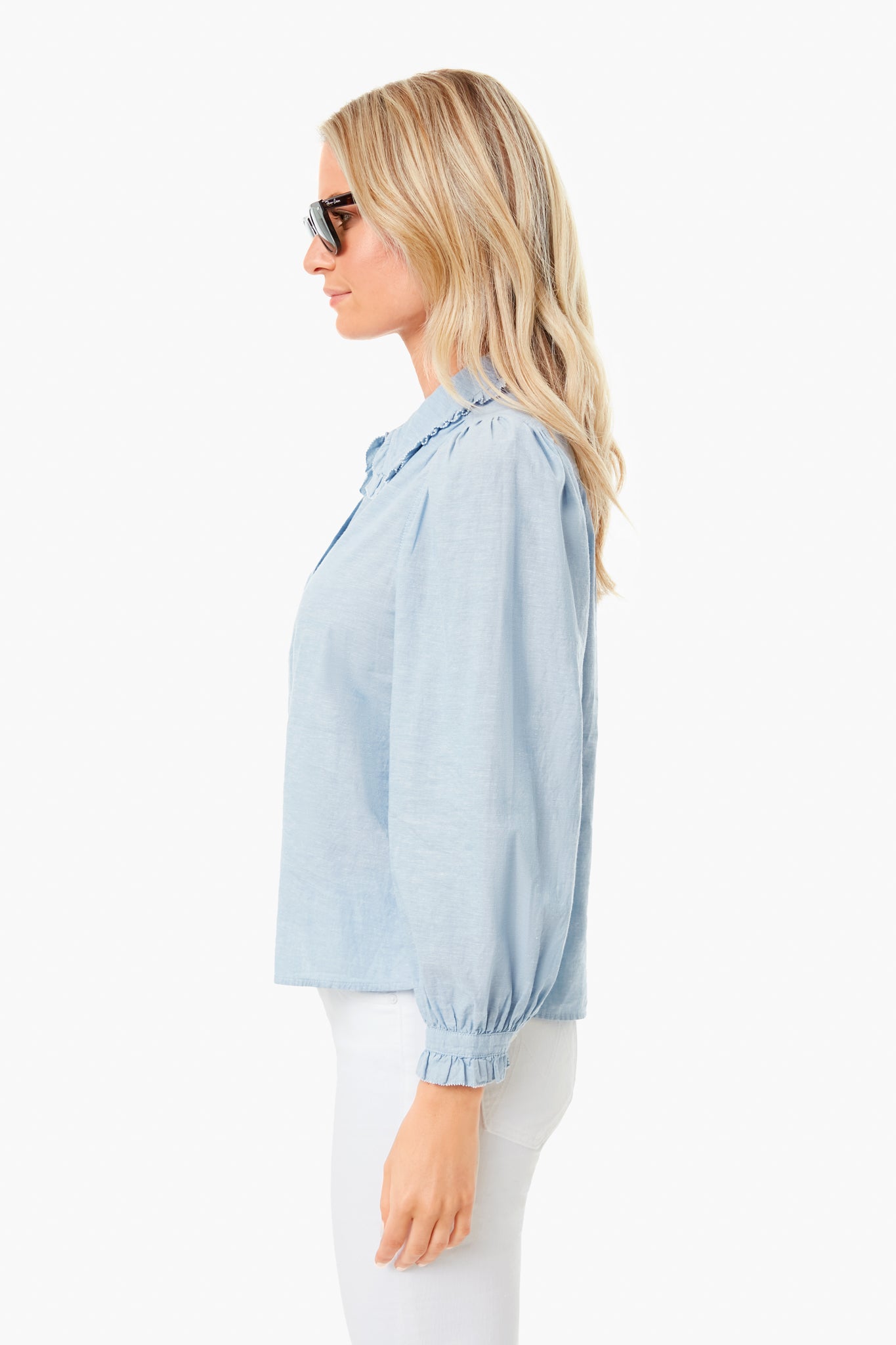 Light Chambray Hemmingway Top