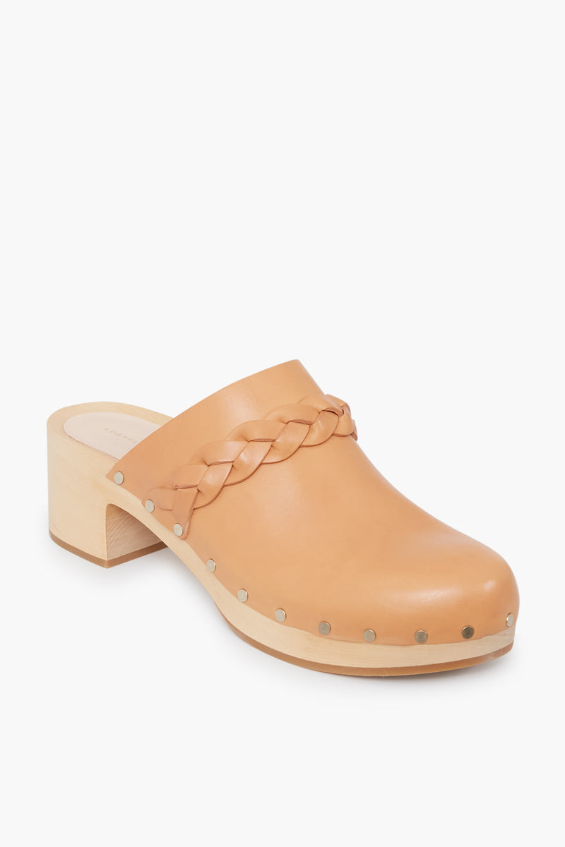 Honey Lupa Mid Heel Clog With Braid - Main Image