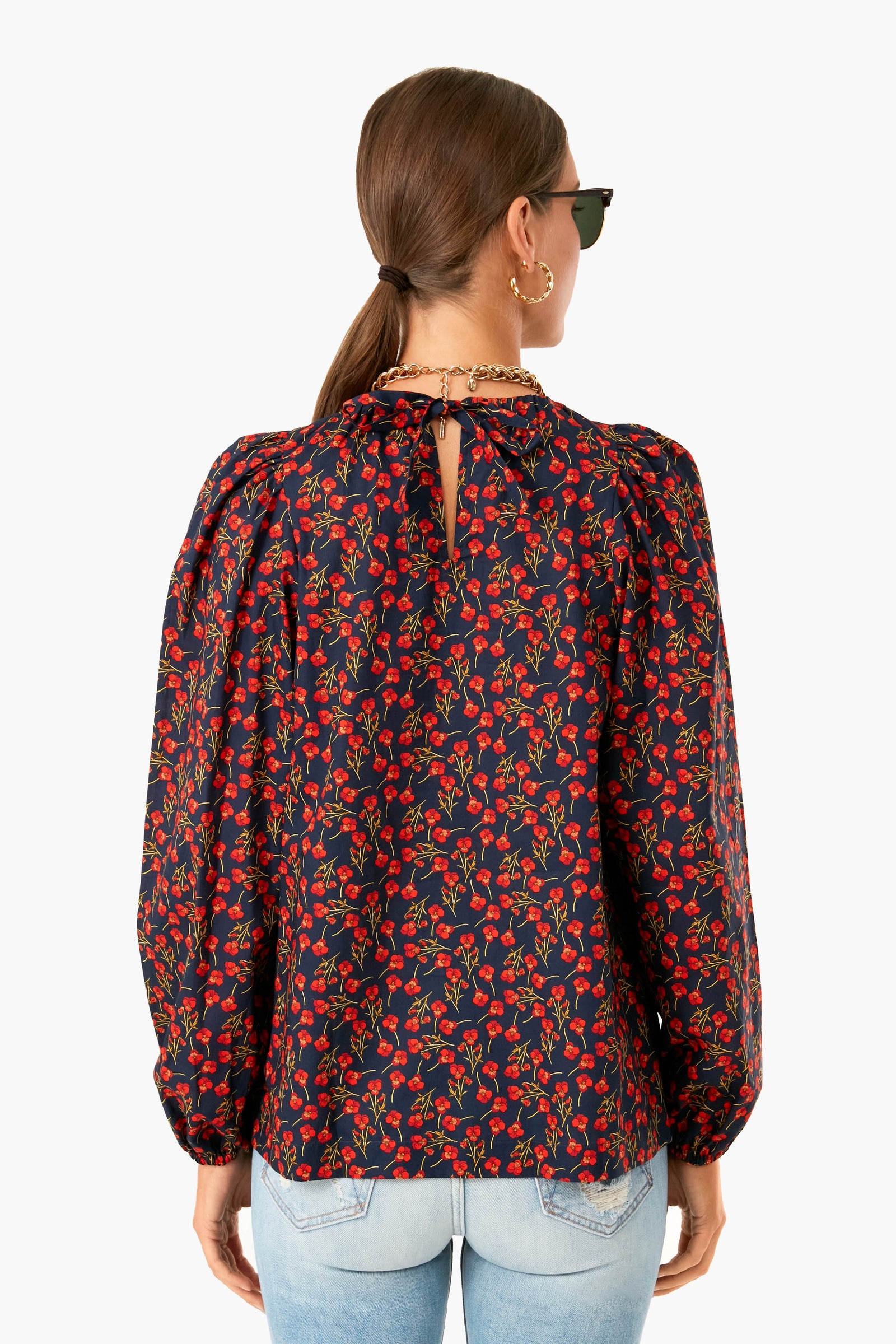 Ros Red Annelia Blouse