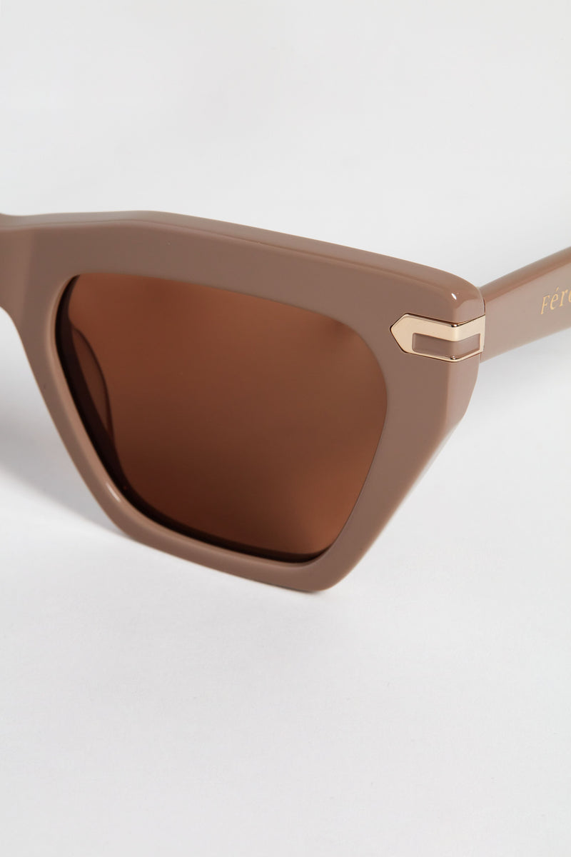 Rose Taupe Heather Sunglasses