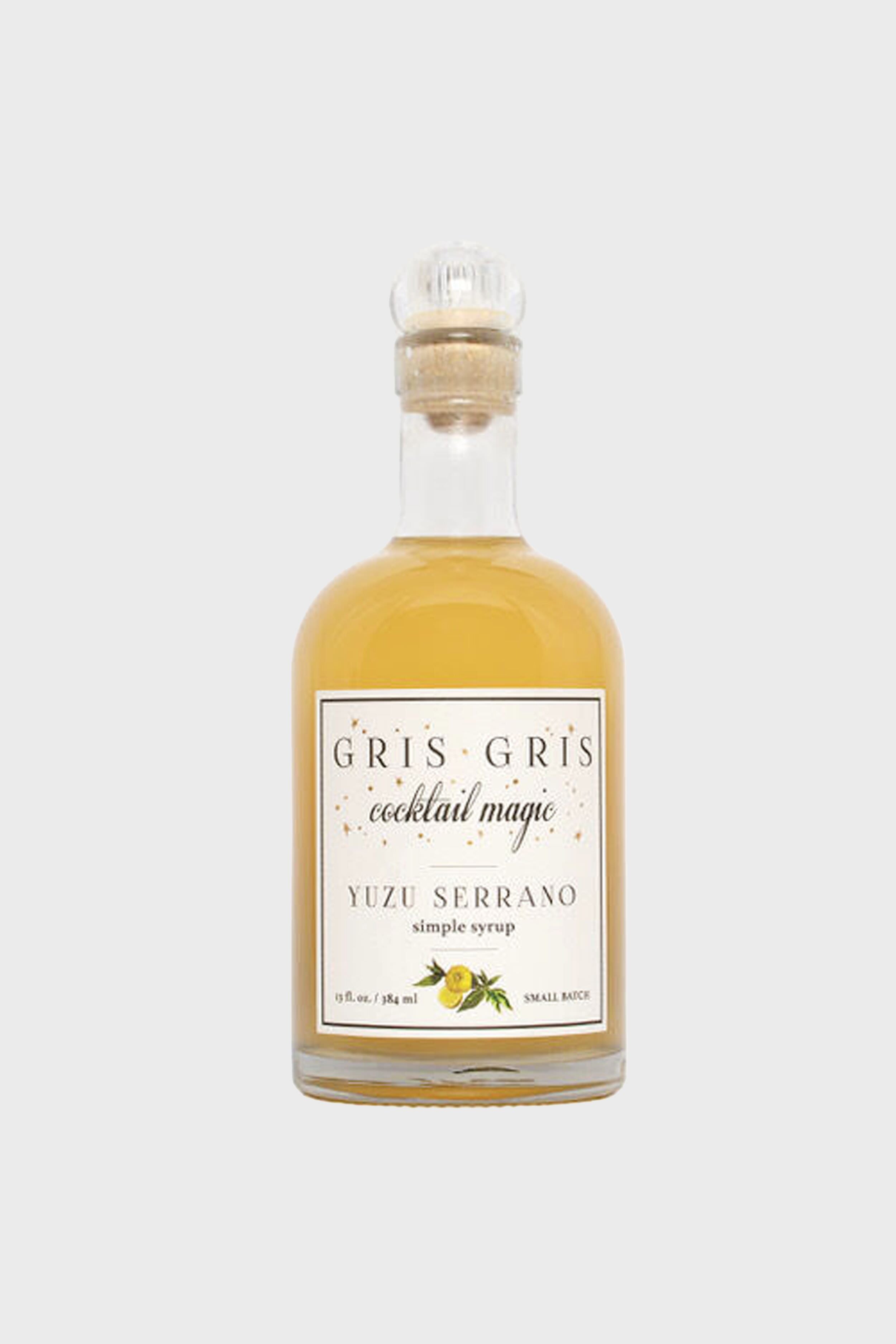 Yuzu Serrano Simple Syrup