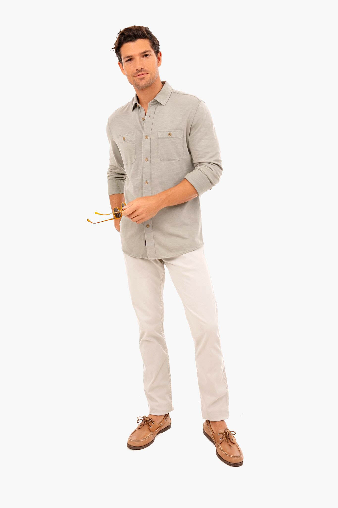 Coastal Sage Knit Seasons Shirt