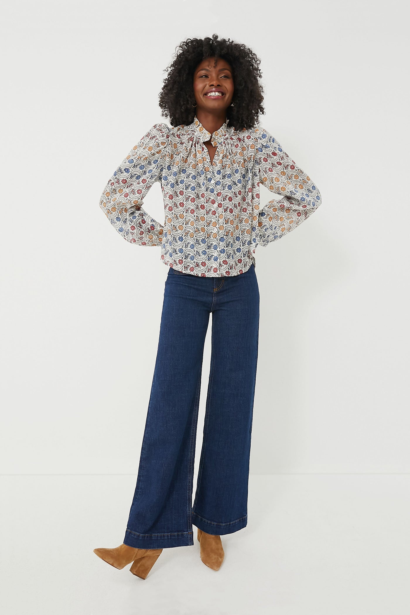 Multi Wave Daisy Annabel Shirt